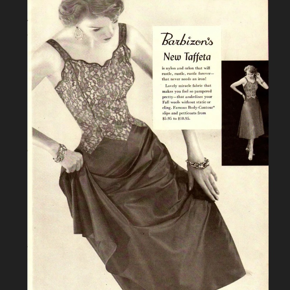 1950’s Vintage Barbizon Slip.